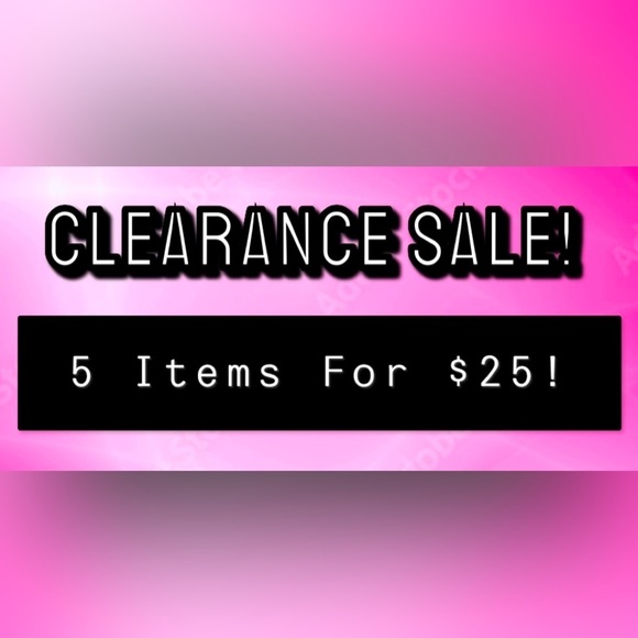💖 5 Items For Only $25 Bundle Sale!!! 💖 - Picture 1 of 1